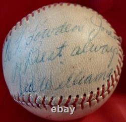 Original Ted Williams Signed Baseball Free Shipping
