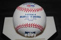 Rare Carroll Hardy Signed Omlb Only Man To Ph For Ted Williams 1960 Psa/dna