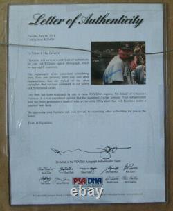 Rare Ted Williams Autograph Signed Photo Boston Red Sox Full Letter Coa Psa/dna
