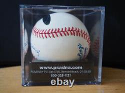 Rare Ted Williams Psa/dna Mint 9 Signed Baseball Redsox Autographed