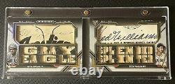 Red Sox 2021 Topps Triple Threads 1/1 Cut Auto Relic Ted Williams Tris Speaker