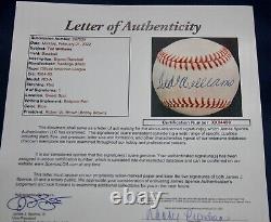 Red Sox Ted Williams Signed Baseball With JSA LOA