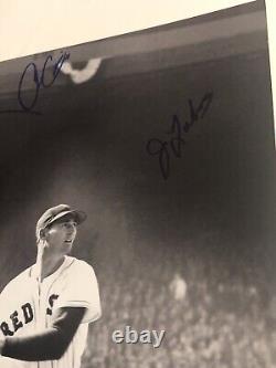 Red Sox Ted Williams Tribute 1947 Opening Day Signed 16x20 Photo 32 Autos 32-2