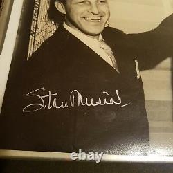 Stan Musial with Ted Williams Autograph SIGNED 8x10 St Louis Cardinals JSA COA HOF
