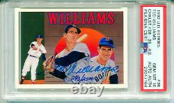 TED WILLIAMS 1992 UD Upper Deck Heroes Auto Autograph #36 HOF SP 283/2500 PSA 10