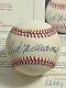 Ted Williams 2 Signed Autographed Oal Baseball! Red Sox! Full Jsa