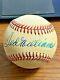 Ted Williams 5 Signed Autographed Oal Baseball! Red Sox