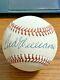 Ted Williams 6 Signed Autographed Oal Baseball! Red Sox! Hof! Psa