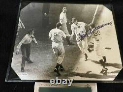 TED WILLIAMS AUTOGRAPHED 8x10 UPPER DECK AUTHENTICATED RED SOX