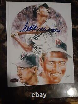 TED WILLIAMS Autographed 8x10 Photo Signed with COA
