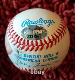 TED WILLIAMS Autographed LE Hand Painted Baseball withartist signature- PSA/DNA