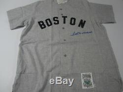 TED WILLIAMS Boston Red Sox Signed Autographed Baseball Jersey CoA LoA PSA/DNA