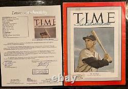 TED WILLIAMS SIGNED AUTOGRAPHED 1950 Full TIME MAGAZINE WithJSA LETTER