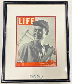 TED WILLIAMS SIGNED LIFE MAGAZINE SEPTEMBER 1, 1941 With COA