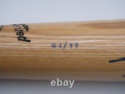 TED WILLIAMS SIGNED STAT BAT With 4 HANDWRITTEN STATS PSA/DNA CERTIFIED AUTOGRAPH