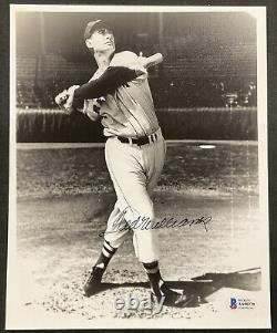 TED WILLIAMS Signed Autographed 8x10 Boston Red Sox Photo BECKETT LOA AA00270
