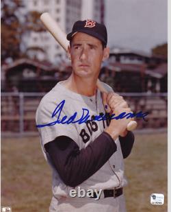 TED WILLIAMS Signed Autographed 8x10 Photo GAI RED SOX HOF