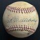 Ted Williams Signed Baseball Vintage Sears Little League Red Sox Auto Jsa Loa