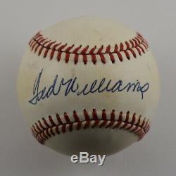 TED WILLIAMS signed BASEBALL auto BAS LOA autograph Red Sox mlb HOF