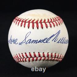 Ted Theodore Samuel Williams SIGNED MLB Baseball