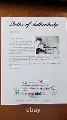 Ted Williams 1942 Triple Crown Signed/Auto Litho Green Diamond/PSA Auth. #335