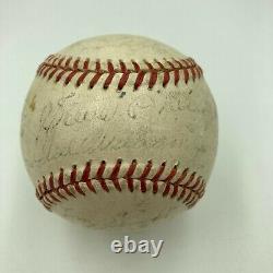 Ted Williams 1950 Boston Red Sox Team Signed American League Baseball