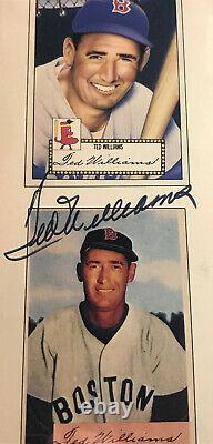 Ted Williams 1952 Topps Card Didnt Exist Signed Autographed Auto Beckett Bas