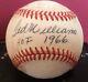 Ted Williams 1966 Hall Of Fame Signed Baseball High Quality Replica