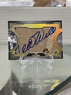 Ted Williams 2022 Topps Five Star Cut Signature 1/1 Auto #CS-TW Red Sox