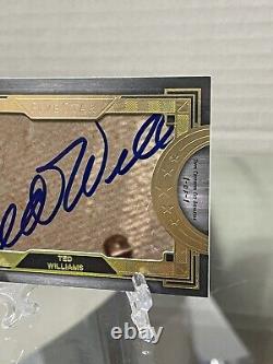 Ted Williams 2022 Topps Five Star Cut Signature 1/1 Auto #CS-TW Red Sox