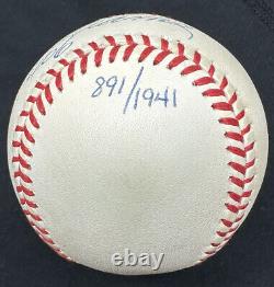 Ted Williams. 406 Signed Baseball Upper Deck Authenticated UDA Hologram Only