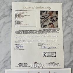 Ted Williams 8x10 Hitter Hall of Fame Signed Photo AP 12/30, JSA Full Letter