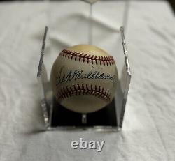 Ted Williams AUTOGRAPHED Signed Baseball SWEET SPOT Rawlings Official BobbyBown