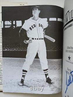 Ted Williams A Portrait in Words & Pictures (1991) SIGNED BY Ted Williams HC DJ