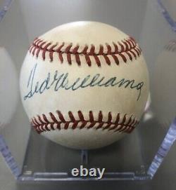 Ted Williams American League Signed Baseball JSA Authentication