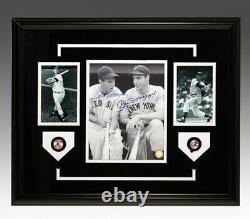Ted Williams And Joe Dimaggio Autographed Photo In 18.5 x 22.5 Decorative
