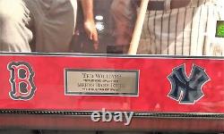Ted Williams Authentic Hand Signed 20x24 Babe Ruth Green Diamond COA LE 118/180