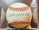 Ted Williams Authentic Signed Bobby Brown Oal Baseball Bas #a34504 Red Sox Hof