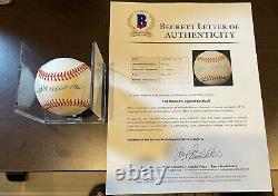 Ted Williams Authentic Signed Bobby Brown Oal Baseball BAS #A34504 Red Sox HOF