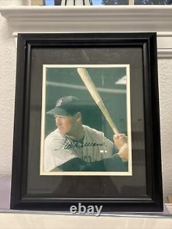 Ted Williams Authenticated Signed Photo