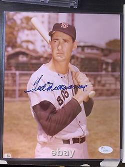 Ted Williams Auto Autograph Signed 8x10 Photo Picture Boston Red Sox Hof Jsa