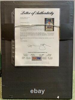 Ted Williams Autograph Boston Red Sox Signed framed Display 19x14 PSA DNA COA