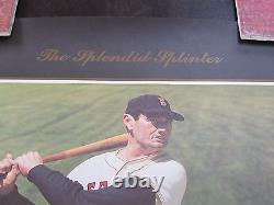 Ted Williams Autograph / Signed 28 x 22 Poster PSA / DNA Boston Red Sox #67/#406