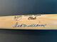 Ted Williams Autographed 500 Hr Club Bat, Jsa. 34 Inches Long