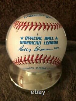 Ted Williams Autographed AL Baseball