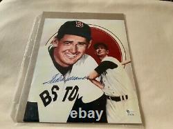 Ted Williams Autographed Art Work. Gv362789