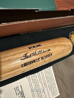 Ted Williams Autographed Baseball Bat Upper Deck Authenticated