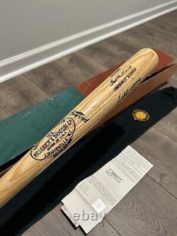 Ted Williams Autographed Baseball Bat Upper Deck Authenticated