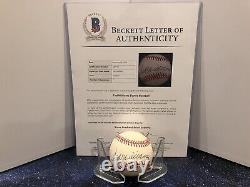 Ted Williams Autographed Baseball Beckett Authenticated? Boston Red Sox