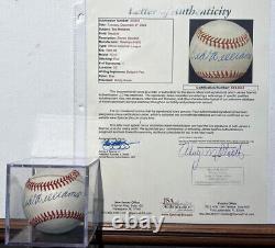 Ted Williams Autographed Baseball Boston Red Sox JSA LOA Authenticated